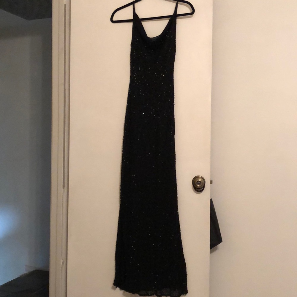 Fully beaded vintage gown